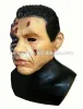 Masques réalistes arnold schwarzenegger masque latex robot terminateur masque fantaisie robe fête de mascarade film