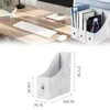 Storage Boxes Bins LBER Hardboard Magazine Shelf Waterproof Box Book Binding Desktop File Organizer Q240506