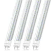 Tubes LED Stock US 4ft 1,2 m de tubes T8 LUMILES HAUT-BRIGHT 22W CHAUDE / COLON BLANC FLUORESCENT BBS G13 BI-PIN AC 85-265V Remplacement F DHUL9