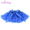 Tutu Kleid flauschiger Chiffon Pettiskirts Baby Mix Farben Tutu Röcke Mädchen Prinzessin Tanzparty Tüllrock Petticoat Großhandel D240507