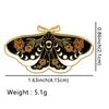 Broches Butterfly Pin esmalte os emblemas de mochila de broche feminino para roupas acessórios de jóias de moda fofos