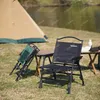 Móveis de acampamento Todo terreno Cadeira de praia ajustável portátil Ultra Light Fishing Outdoor