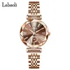 Labaoli Tiktok Womens Watch Premium Luxury Mode waterdicht stalen band Quartz Women