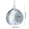 Titulares de vela Disco Portador de vidro Bola decorativa Decoração Votiva Tealight Sandra