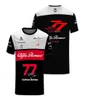 Racing Extreme Sports 1 Alfaromeo Equipe 77 Valtteri Bottas Tee de 24 semanas Crown Feather Men tshirt9439735