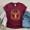 Damen T-Shirt Terrasen-Hemd Thron aus Glas Merch Sarah J Maas Buchhemd Buchloch Geschenk Acotar Crescent City Velaris Tops Grafik TS T240507