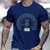 Men's T-Shirts Clothes for Men Mens 40th Birthday T-Shirt 21st/30th/50th/60th/70th/80th Spdometer Tshirts 40th Spdometer Born in 1984 Gift T240506
