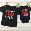 Family Matching Tenues 1PC T-shirts assortis T-shirts Soed Sisters Brothe