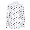 dg dolce gabbana Вы et S Martini Print Cotton Shirt Mens Designer Shirts Clothing Clothing Men Long Manche Robe Hip Hop Style Tops 841776 EBA6 EYW0