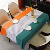 Table Cloth Waterproof And Oil-Proof Disposable Tablecloth PVC Mat Rectangular Placemat Coffee