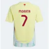 Mens tracksuit Spain Soccer shirts PEDRI MORATA FERRAN KOKE GAVI LAMINE YAMAL Fans Player Football Shirts Men Kids Kits LLORENTE ANSU FATI CARVAJAL OLMO Espana
