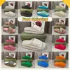 Casual schoenen Designer Sneakers Designer schoenen Sandalen topkwaliteit heren schoenen vintage luxe dames lederen schoenen sneakers slipper bruin 2024 modieus