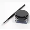 Eyeliner Cosmetic Waterproof Eye Liner Pencil Make Up black Liquid Eyeliner Shadow Gel Makeup + Brush Black Liquid Eyeliner