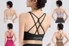 Fixed Chest Pad Sports beha, mooie rug dunne riem schok-absorberende yoga vest best verkochte fitness en hardloop ondergoed voor vrouwen