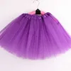 H1qo tutu robe enfants enfants filles jupes de ballet élastique