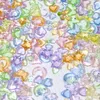 Tırnak sanat dekorasyonları reçine buzlu cazibeleri karıştırın kawaii şeker renkli kelebek bownot rhinestone moon kız mücevher jöle kristal dekorasyon