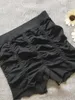 Frauen Höschen 2 PC Einfache Boyshort Slipe Ruched Solid Color Intimates Boxer Shorts Dessous Unterwäsche