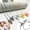 Brillenketten Ketten mit Brillenkette Metallkügelchen Charm O Kette Brille Retainer Halter