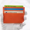 Soporte de tarjetas de moda Triángulo para mujeres Monederos de monedas de monedas Key Purse Puga Bugar Mini Passport ID de identificación Tiestra de tarjetas de cuero de lujo Poke billeteras de tarjetas