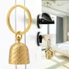 Appareils pour chiens Small Bell Multi-Put Brass Retro Bells Portable Keychain Mini Ornements avec accessoires sonores croquants