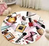 Tapis rond Mat nordique de style ethnique CD Pied Mat à chambre table basse de chambre à coucher panier décoratif tapis décoratifs en gros