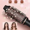 Thermalpinsel Keramik Ionic Curling Pinsel 1,5 Zoll erhitztes Curling Eisenvolumizer Dual Spannung Travel Haarthöckel Curling Comb 240507