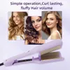 Curling Irons 32 mm ondulato di ferro riccio ondulato French Shaper Strumento di modellatura del volume di riscaldamento rapido Q240506