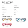 Zonnebrillen Zenottic Kids Blue Light Blocking Glazen TR Computer brillen met touw Anti-Blurry Eyrain Cut UV400 Anti-Glare Lens Children