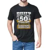 Ts Unisexe 100% coton drôle 50e anniversaire chemise b-day cadeau Sayage 50th Year Blague T-shirt surdimensionné T-shirt décontracté Clothstreet J240506