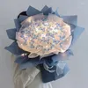 Fleurs décoratives créatives faites à la main bouquets de papillon bricolage