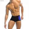 Swimwear masculin Sexy Mens Pantalon Swimming Low Rise Massuit de maillot de bain Nylon MAINEMENT DU MAISON DU NYLON COURT
