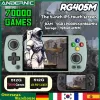 Spieler 512G 2023 HANBNIC RG405M Android 12 System 4 -Zoll IPS Screen Game Player Handheld Game Console Unisoc Tiger T618 70000 Spiele
