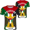 T-shirts voor heren Palestina T-shirt 3D Gedrukte Casual Strt Letter T-shirt Nation Flag Tate Palestina College Oversized Design Men Women Clothing T240505