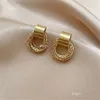 2024 Retro Metallic Gold Color plusieurs petites boucles d'oreilles de pendentif de petit cercle Nouveaux bijoux Fashion Wedding Party Stud Oreads pour 533866