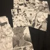 Klistermärken 50st anime manga panel estetisk vägg bild collage tryck barn rum dekorationer vardagsrum sovrum dekor anime affisch