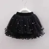 Robe tutu jupe tutu bébé jupes princesse 2-10t broderie fleurie danse danse tulle jupes filles vêtements enfants vêtements d240507