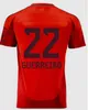 24 25 Soccer Jersey Sane 2024 Football Shirt Goretzka Gnabry Camisa de Futebol Men Kids Kits Kimmich Fans Player 50th Bayern Oktoberfest Kit Neuer Kane Tel Munich