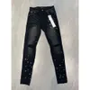Jean violet jeans en denim pantalon pour hommes de designer jean jean pantalon noir haut de gamme de conception droite rétro streetwear pantalon de survêtement décontracté concepteurs joggers pantalon