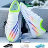 Soccer Shoes for Men Childrens Football Shoes Breathable Turf Soccer Cleats Outdoor Training Sport Footwear Futsal Shoes 240426