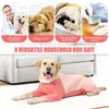 Hundekleidung Sommer Vierbeine Reißverschlüsse atmungsaktiven hochelastischen kleinen und mittelgroßen Haustierkleidung Anti-Stick-Anzug Schutz