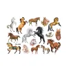 Books 1Pcs Horse Fake Temporary Tattoos for Kids Birthday Party Supplies Favors Cute Horse Tattoos Stickers Decoration