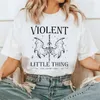 Women's T-Shirt Retro Print Fourth Wing Summer T-shirt New Top of the line Printing Fun and Paradigm Short sleeved O-neck Basic Casual Printing Trend T-shirt.L2405