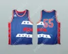 Custom Nay Mens Youth/Kids Rucker All Stars 55 Blue Basketball Trikot Top S-6xl