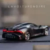 Diecast Model Cars 132 Bugatti Lavoiturenoire Black Dragon Supercar Toy Alloy Car