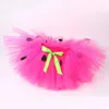 Tutu Dress Baby Girls Strawberry Tutu Skirt Princess Girl Sandyon Tulle Tulle Tulle For Kids Dance Tutus First Birthday trajes lindos D240507