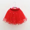 Robe tutu bébé rouge tutu perle kild jupe pour filles d240507