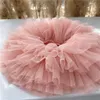 DNKW tutu Dress Xmas Little Girls Tutu Skirts Black Fluffy Tulle Princess Ball Gown Pettiskirt Ballet Dance Kids Party/birthday Skirt 1-8Years d240507