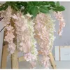 Fleurs décoratives couronnes 180 cm artificiels sakura fleurs vigne mariage rose arch jardin à la maison décoration de Noël faux nuptial décoracao para casa