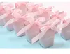 Geschenkverpackung 30 PCs Pink Festival bevorzugt Papier Süßigkeiten Box Süßigkeiten/Kuchen/Seife/Keks/Cupcake Frohe Weihnachten s