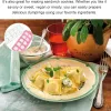 Vormen keukengereedschap 10 met tortellini mallen ravioli snijder aluminium vorm dumplings schimmel deeg druk DIY gereedschap voor het maken van gebak